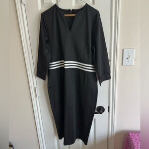 Black Body Con Dress